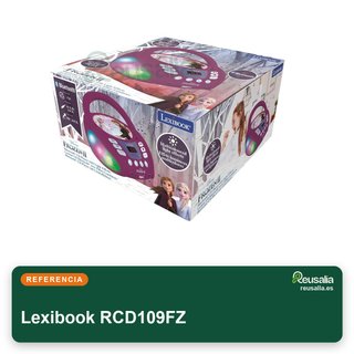 Lexibook RCD109FZ reproductor CD portátil luces