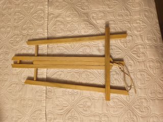 Caballete de madera pequeño