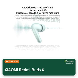 XIAOMI Redmi Buds 6 auriculares Bluetooth 42h