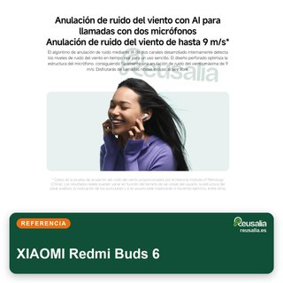 XIAOMI Redmi Buds 6 auriculares Bluetooth 42h