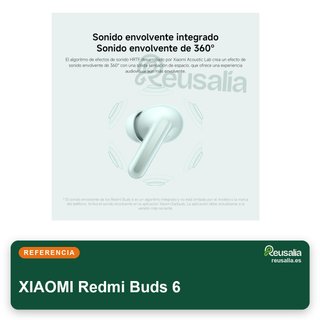 XIAOMI Redmi Buds 6 auriculares Bluetooth 42h