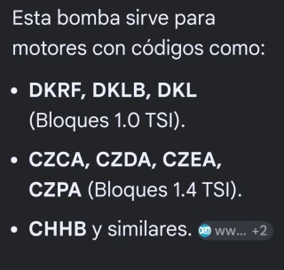 Bomba Alta Presión VW 04E127027N TSI / TFSI