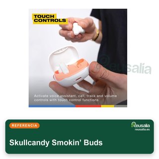 Skullcandy Smokin’ Buds auriculares inalámbricos