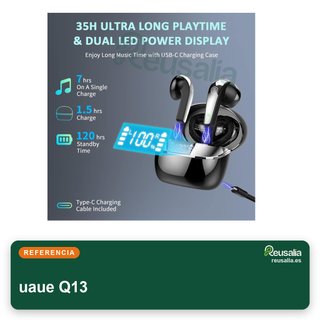 Auriculares inalámbricos bluetooth deportivos