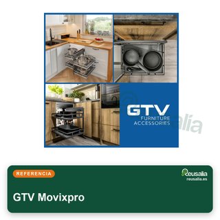 GTV Movixpro organizador cocina extensible 150mm
