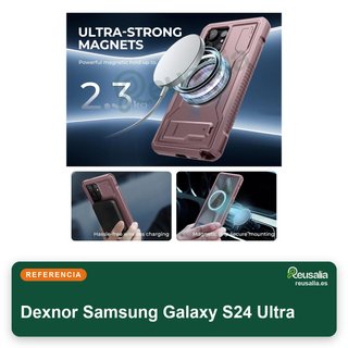 Dexnor carcasa magnética soporte protección