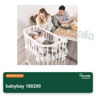 babybay barrera madera natural segura flexible