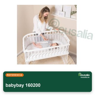 babybay barrera madera natural segura flexible