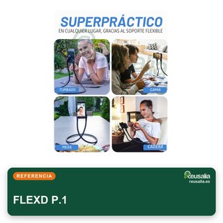 FLEXD-X soporte móvil trípode flexible aluminio