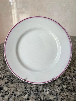 Platos Vintage China Sarreguemines | Porcelana