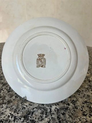Platos Vintage China Sarreguemines | Porcelana