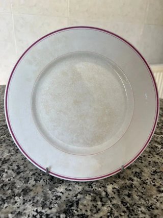 Platos Vintage China Sarreguemines | Porcelana