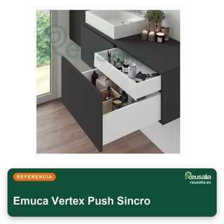 Emuca Cajones extraibles cocina Vertex Push