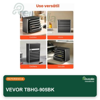 VEVOR caja herramientas metal 5 cajones