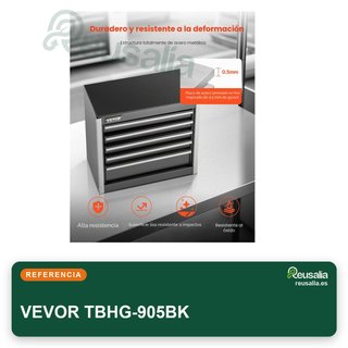 VEVOR caja herramientas metal 5 cajones