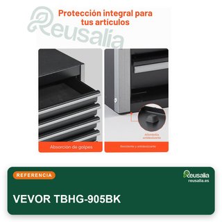 VEVOR caja herramientas metal 5 cajones