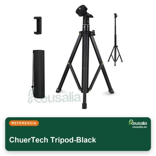 Trípode móvil extensible aluminio 130cm selfie