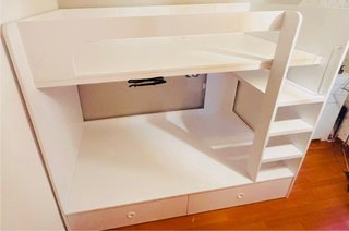 Litera blanca moderna