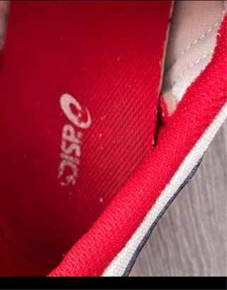 Zapatillas ASICS Blancas y Azules
