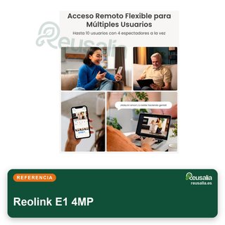 Reolink E1 cámara interior WiFi 2K 4MP