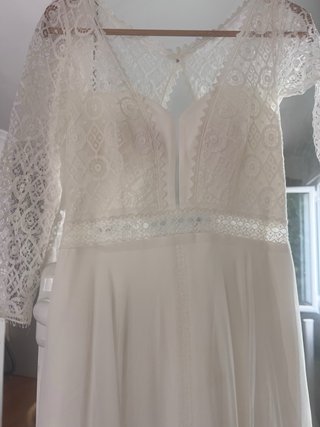 Vestido de Novia Rembo Styling Talla 36