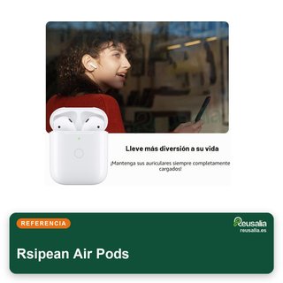 Funda carga inalámbrica AirPods 1ª y 2ª gen