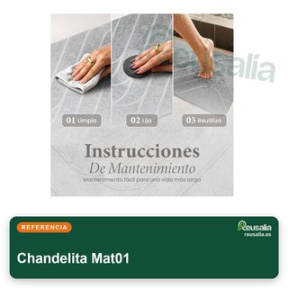 Chandelita Alfombra Diatomita Baño 60x39 cm