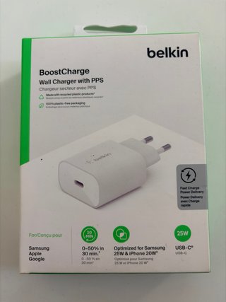 Cargador Belkin BoostCharge 25W USB-C