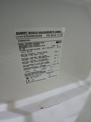 Frigorífico Bosch Acero Inox 2M