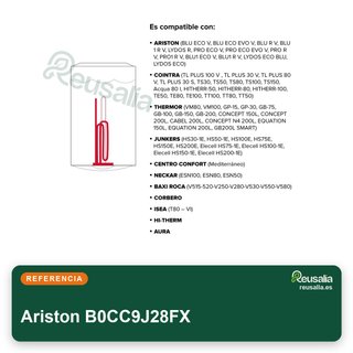 Ariston kit reparación termo