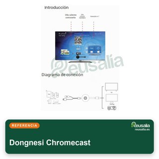 Chromecast Google adaptador inalámbrico HDMI 1080p