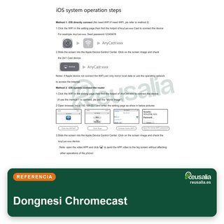 Chromecast Google adaptador inalámbrico HDMI 1080p