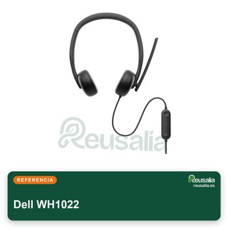 Dell auriculares con micrófono negro