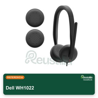 Dell auriculares con micrófono negro