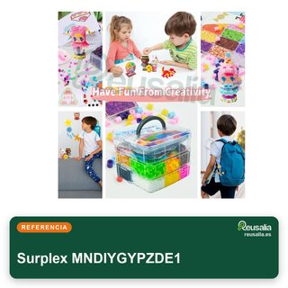 Abalorios fusibles colores para manualidades niños