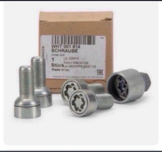TORNILLOS ANTIRROBO VW GOLF SEAT LEON AUDI TOURAN