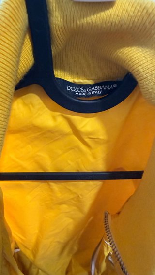 Chaqueta Dolce & Gabbana Amarilla