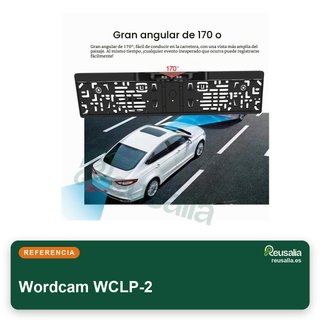 Cámara trasera coche visión nocturna 170°