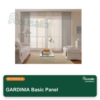 GARDINIA tenda a pannello opaca lavabile bianca