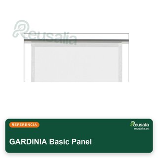 GARDINIA tenda a pannello opaca lavabile bianca
