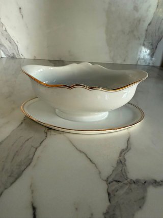 Salsiera Vintage Porcellana Verbano Laveno