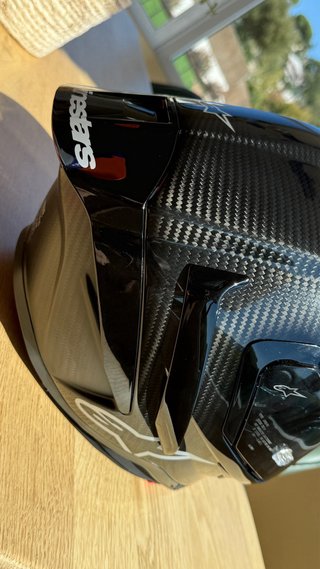 Casco Alpinestar Supertech R10 Carbono Talla S