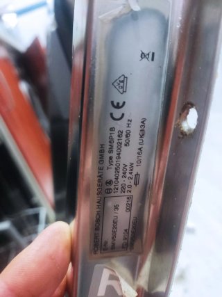 Botonera Programador Bosch lavavajillas