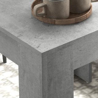 Mesa comedor y 2 sillas grises