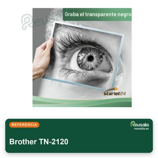 Tóner compatible Brother TN-2120 láser