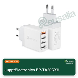 Caricabatterie rapido USB 4 porte 33W