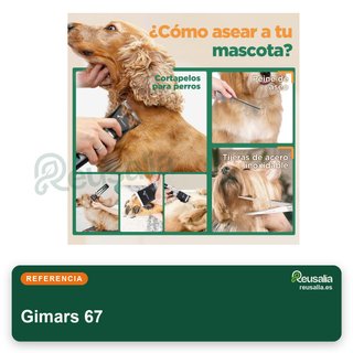 Gimars cortapelos perros inalámbrico recargable