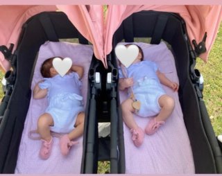 Bugaboo Donkey 5 Silla Gemelar Rosa