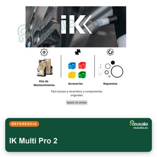 IK Multi Pro 2 pulverizador 1,5L presión