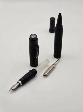Caneta 2 em 1 Diplomat Twin Graph (M) Black